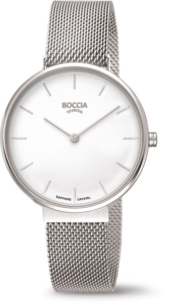 Ladies watch case made of titanium - Boccia Model: 3327-09