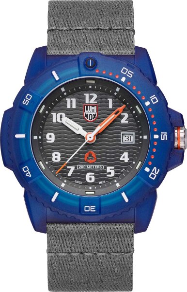Mens watch made of recycled plastic Series: LUMINOX ECO SERIES 8900 - Luminox Model: XS.8902.ECO