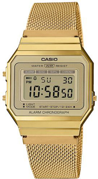 Ladies and mens watch - Series: Collection - Casio Model: A700WEMG-9AEF