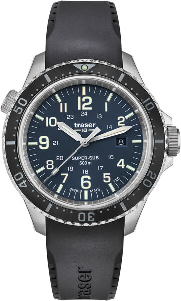 Mens watch P67 Diver Blue Series: Diver - Traser Model: 109374