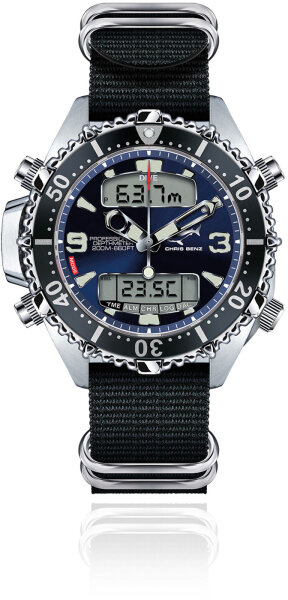 Mens Watch Series: Depthmeter - Chris Benz Model: CB-D200X-D-NBS