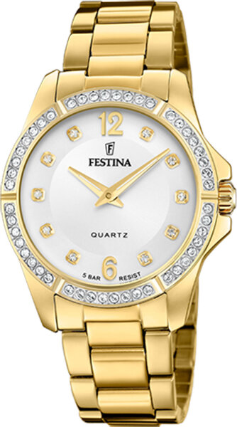 Womens Watch Bezel with Zirconia Stones - Festina Model: 20596_1