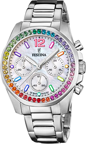 Womens Watch Mother-of-Pearl Dial Rainbow - Festina Model: 20606_2