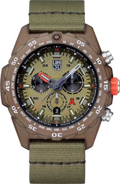 Mens Watch BEAR GRYLLS SURVIVAL MASTER X TIDE - Luminox Model: XB.3757.ECO
