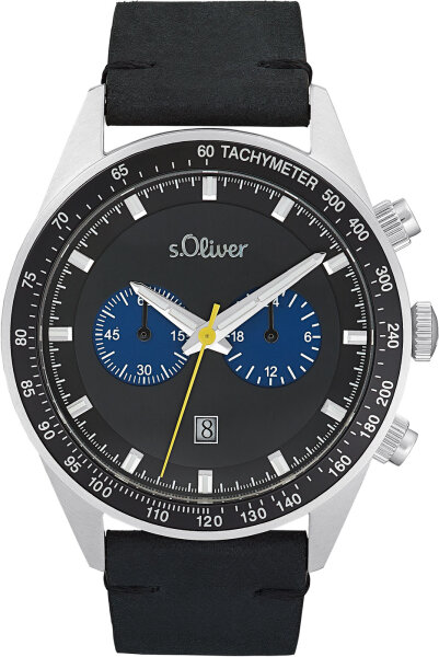 Mens chronograph luminous hands - s.Oliver Model: 2033495