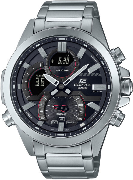 Mens watch calendar, stopwatch - Casio Model: ECB-30D-1AEF