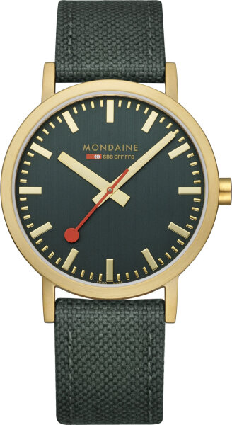 Mens watch textile strap - Mondaine Model: A660.30360.60SBS