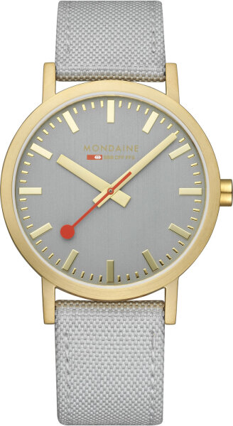 Mens watch textile strap - Mondaine Model: A660.30360.80SBU