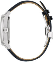 Mens watch, date, leather strap - Bulova Model: 96B385