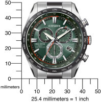 Mens solar watch, date, alarm - Citizen Model: CB5946-82X