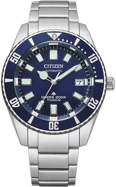 Mens divers watch, date, automatic - Citizen Model: NB6021-68L