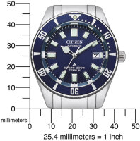 Mens divers watch, date, automatic - Citizen Model: NB6021-68L