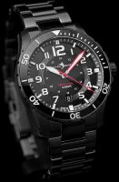 DLC Ceramic Divers watch - Marc and Sons Model: MSD-050-04-S