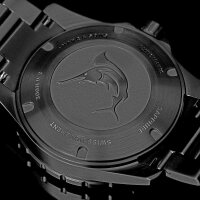 DLC Ceramic Divers watch - Marc and Sons Model: MSD-050-04-S