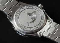 Classic Diver Black/Orange Divers watch - Marc and Sons Model: MSD-051-03-S