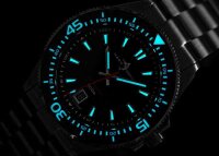 Military Diver Black - Marc and Sons Model: MSD-051-05