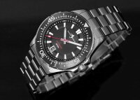 Military Diver Black - Marc and Sons Model: MSD-051-05