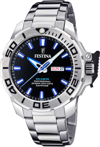Mens watch with stainless steel bracelet - Festina Model: 20665_3