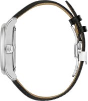 Mens watch, date, leather strap - Bulova Model: 96B387