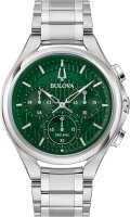 Mens Watch with Curved Movement - Bulova Model: 96A297