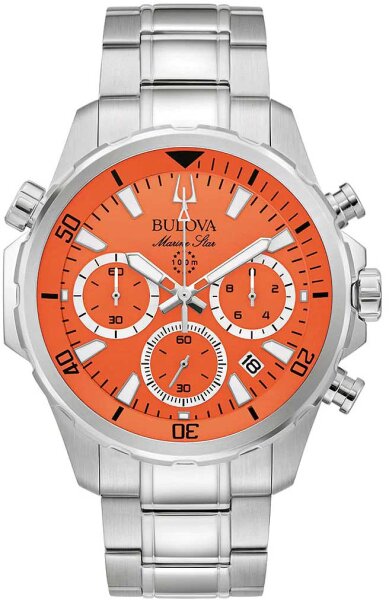 Mens Chronograph Watch - Bulova Model: 96B395