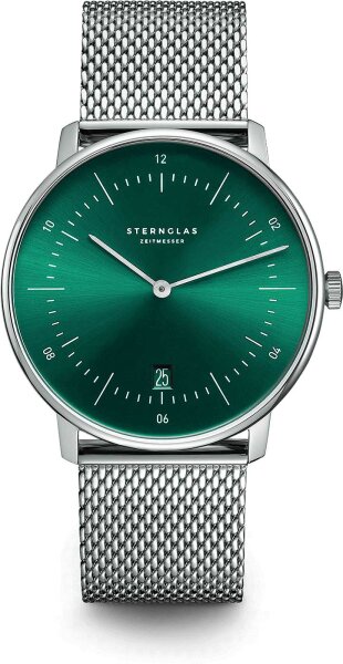 Green Mens Watch - Series: Naos - Sternglas Model: S01-NA08-MI04