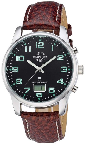 Mens Radio-Controlled Watch - Master Time Model: MTGA-10816-21L