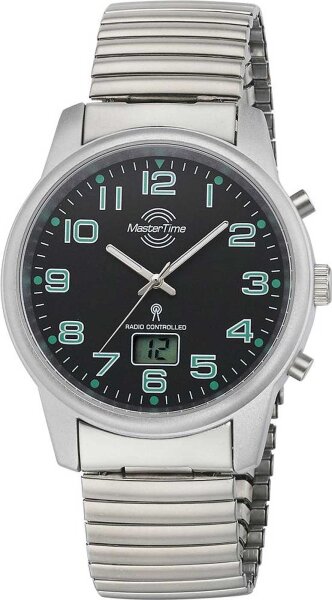Mens Radio-Controlled Watch - Master Time Model: MTGA-10763-22Z