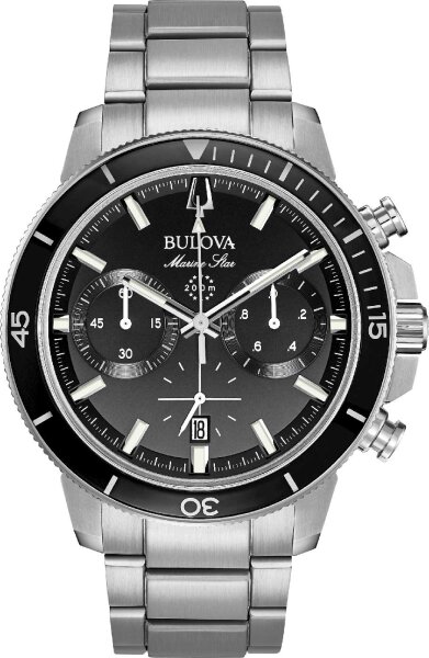 Mens Chronograph Watch - Bulova Model: 96B272