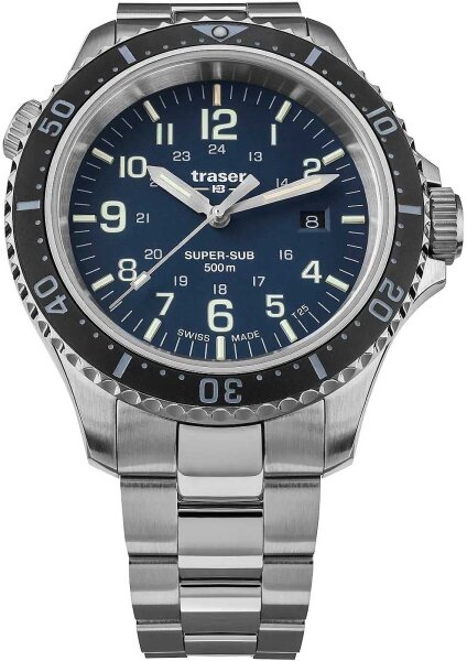 Mens Watch P67 Diver Blue Series: Diver - Traser Model: 109375