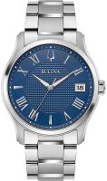Mens Watch, Date, Stainless Steel - Bulova Model: 96B386