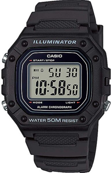 Mens watch - Casio Model: W-218H-1AVEF