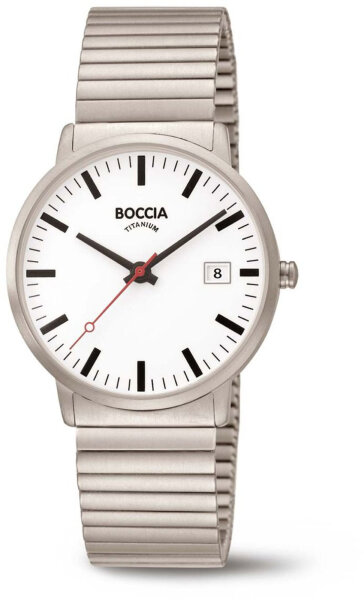 Mens watch with expansion band - Boccia Model: 3622-04
