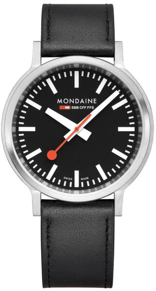 Mens watch stop2go - Mondaine Model: MST.41020.LBV.2SE