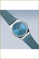 Ladies watch with zirconia stones, sapphire crystal - Bering Model: 12927-308