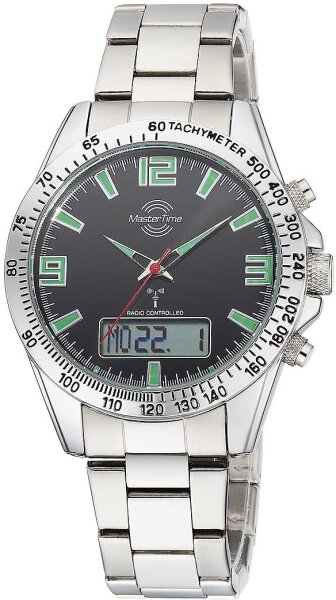 Mens Radio-Controlled Watch - Master Time Model: MTGA-10874-22M