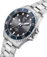 Mens watch with radio-controlled solar movement - Eco Tech Time Model: EGS-11605-35M