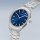 Mens watch, blue dial with luminous hands and indices, protected by sapphire crystal - Bering Model: 19641-707