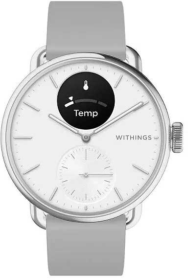 White 38 mm ladies/mens watch - Withings Model: 2