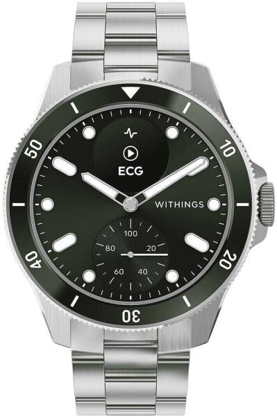 Nova green ladies/mens watch - Withings Model: ScanWatch