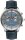 Mens watch, Friedrichshafen, dark blue leather strap with crocodile pattern - Zeppelin Model: 8584-3