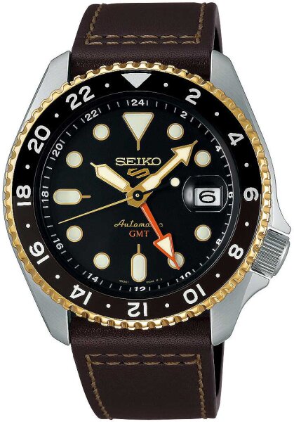 Mens automatic watch hand-wound - Seiko Model: SSK036K1