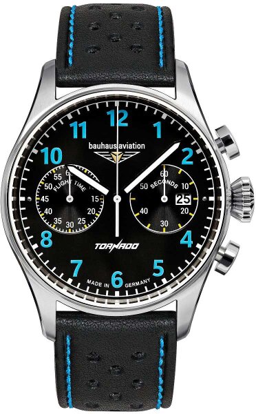 Mens pilot chronograph - Bauhaus Model: 2770-3