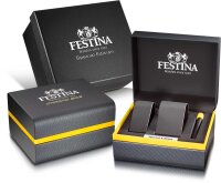 Mens watch - Date window with magnifier, additional polyurethane strap included with strap change tool. - Festina Model: 20707_4