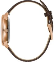 Mens watch, date, leather strap - Bulova Model: 97B225