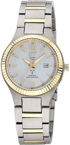 Ladies Watch with Radio-Controlled Solar Movement - Eco Tech Time Model: ELT-11672-12M