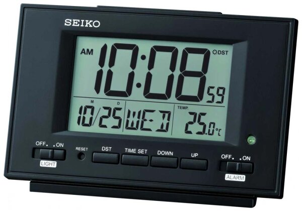 Digital Alarm Clock - Seiko Model: QHL075K