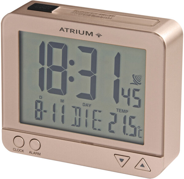 Radio-Controlled Alarm Clock - Atrium Model: A760-17