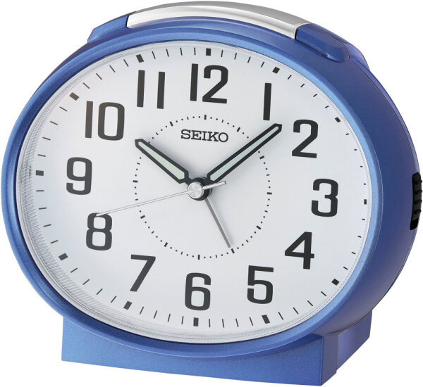 Alarm Clock Bell Alarm with Snooze Function - Seiko Model: QHK059L