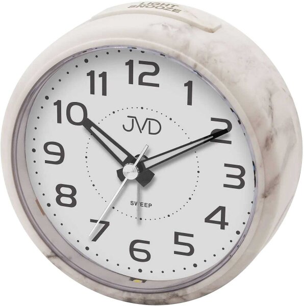 Travel Alarm Clock with Light Function - JVD Model: SRP006.1